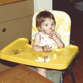 Lindy Gullett loved to eat even at a young age. Her favorite has always been chocolate cake!