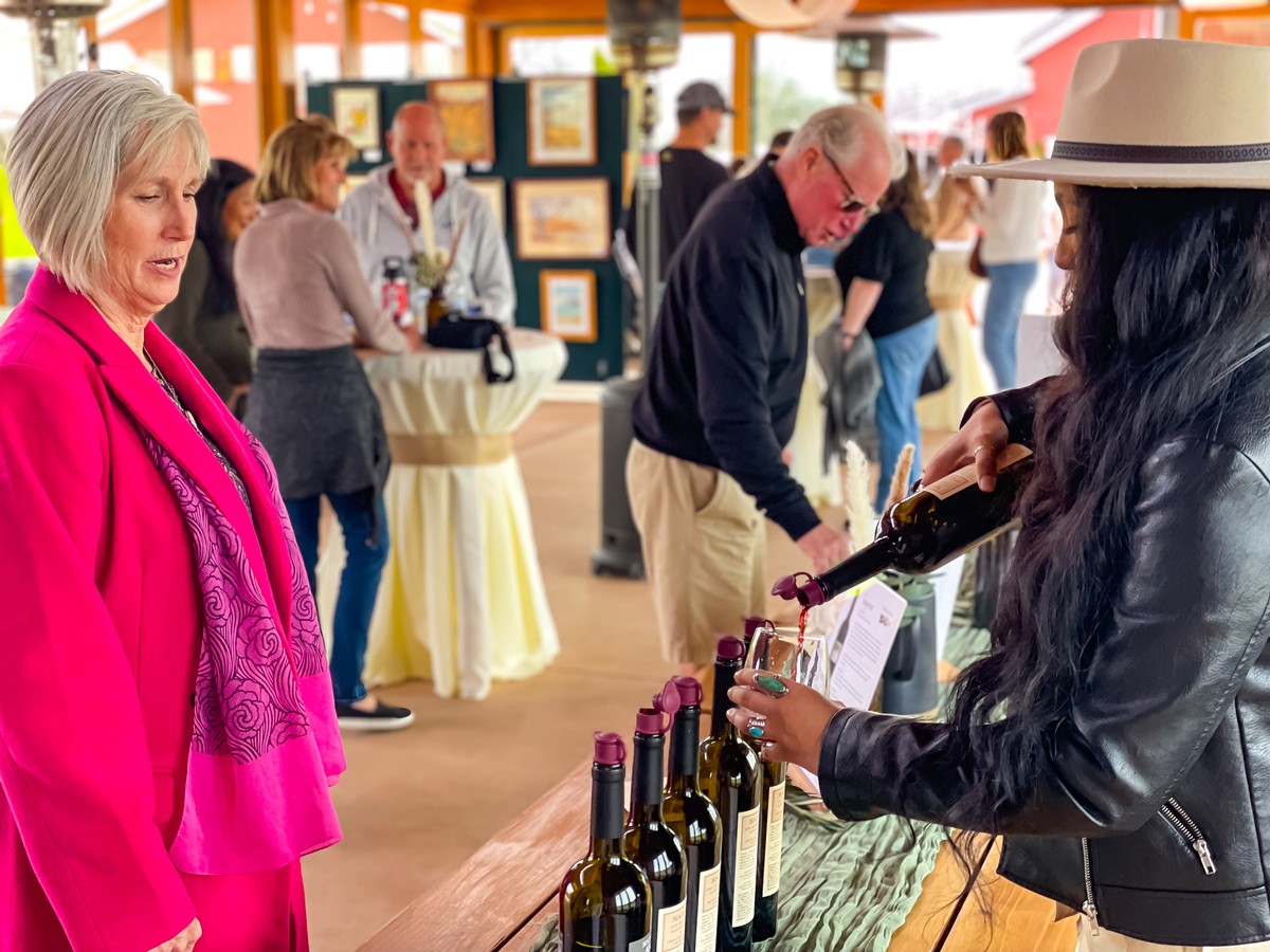 Tasting Wine at Vino Noceto in Amador County