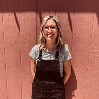 Ally Misanko smiling outside
