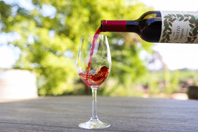 Enjoy a Glass of Noceto Sangiovese