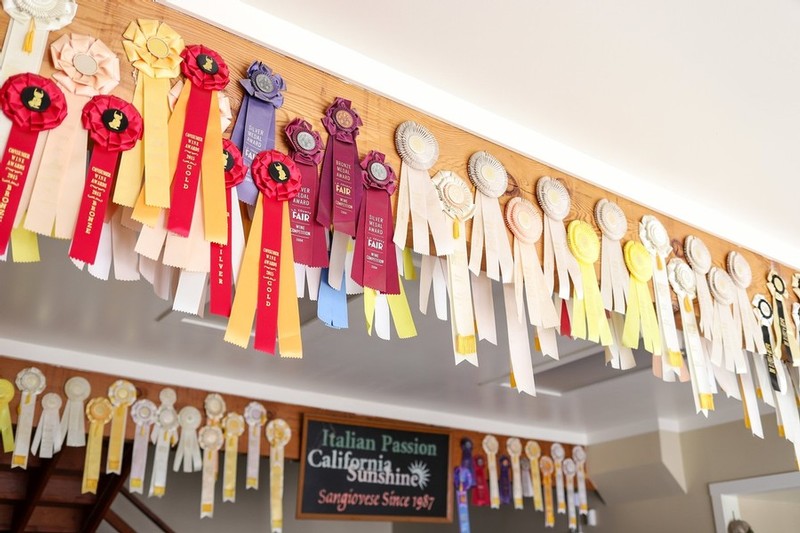 Vino Noceto Amador Wine Ribbons