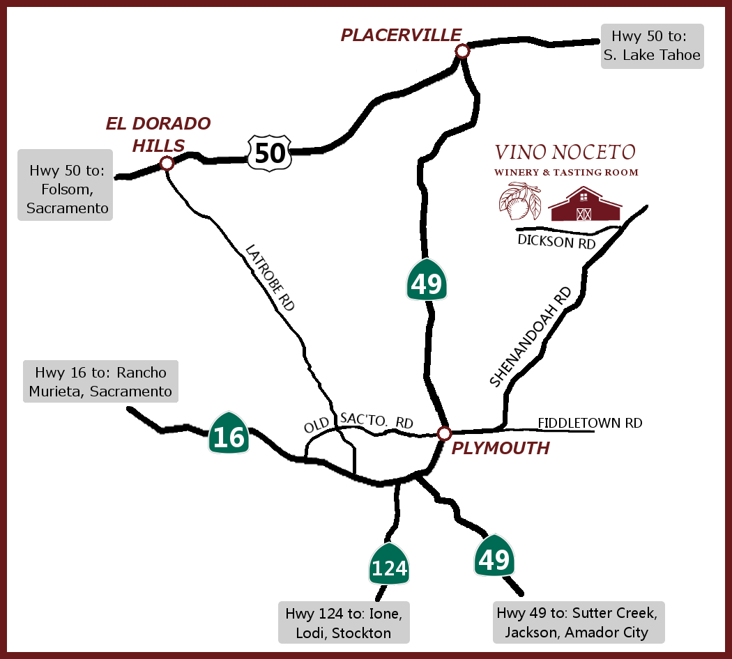 Map of Vino Noceto location