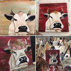 Painting with Priscilla Bertha