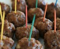 Sangiovese Lamb Meatballs